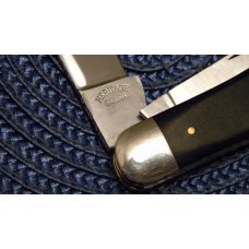 Schatt & Morgan Gowanda NY Heritage Series Ebony 3762 Stockman Knife in Box Schatt & Morgan Gowanda NY Heritage Series Ebony 3762 Stockman Knife in Box