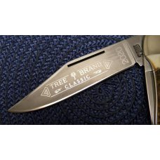 Boker Solingen Germany Tree Brand Classic 2020 Stag Folding Hunter Knife & Pouch in Box Boker Solingen Germany Tree Brand Classic 2020 Stag Folding Hunter Knife & Pouch in Box