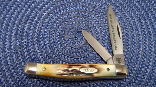 Case XX SS USA 5244 SSP 10 Dot (1980) 75th Anniversary Stag Jack Knife Case XX SS USA 5244 SSP 10 Dot (1980) 75th Anniversary Stag Jack Knife