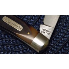 Schrade USA 77OT Old Timer Delrin Improved Muskrat Knife in Box Schrade USA 77OT Old Timer Delrin Improved Muskrat Knife in Box