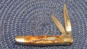 Case XX Stainless USA 1 Dot (1979) Bradford Centennial Stag 52027 SSP Jack Knife