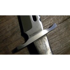 Rambo III Surgical Steel Japan Wood Mini Fixed Blade Sheath Knife Rambo III Surgical Steel Japan Wood Mini Fixed Blade Sheath Knife