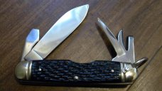 New York Knife Co. USA (Schrade) Diamond Jubilee 75th Anniversary 1910-1985 Boy Scout Knife in Box New York Knife Co. USA (Schrade) Diamond Jubilee 75th Anniversary 1910-1985 Boy Scout Knife in Box