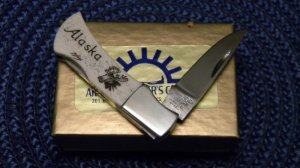 Frost Cutlery Surgical Steel Japan Scrimshawed Bone 