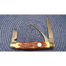 Remington USA Imitation Stag (Delrin) R-1 Choke Blade Stockman Knife in Box Remington USA Imitation Stag (Delrin) R-1 Choke Blade Stockman Knife in Box