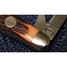 Remington USA Imitation Stag (Delrin) R-1 Choke Blade Stockman Knife in Box Remington USA Imitation Stag (Delrin) R-1 Choke Blade Stockman Knife in Box
