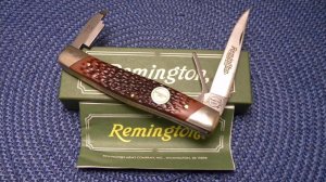 Remington USA Delrin R-7 Turkey Hunter Choke Blade Stockman Knife in Box