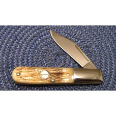 Remington USA Stag 18697 Barlow Knife in Box Remington USA Stag 18697 Barlow Knife in Box