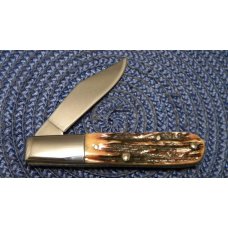 Remington USA Stag 18697 Barlow Knife in Box Remington USA Stag 18697 Barlow Knife in Box
