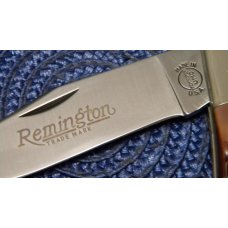 Remington USA Delrin R-9 Lockback Knife & Pouch in Box Remington USA Delrin R-9 Lockback Knife & Pouch in Box