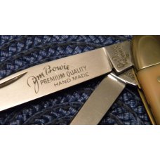 Jim Bowie (German Eye) Premium Quality Hand Made Germany Yellow Stockman Knife Jim Bowie (German Eye) Premium Quality Hand Made Germany Yellow Stockman Knife