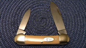 Jim Bowie (German Eye) Premium Quality Hand Made Germany Yellow Canoe Knife