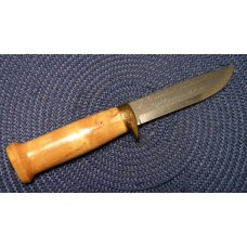 J. Marttini Puukko Made in Finland Wood Brusletto Fixed Blade Sheath Knife