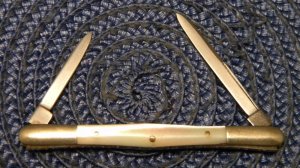 W.H. Morley & Sons Germany Pearl Tuxedo Knife c.1913-1927