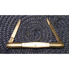 Hilger & Sons Celebrated Cutlery Pearl Tuxedo Knife c.1858-1890 Hilger & Sons Celebrated Cutlery Pearl Tuxedo Knife c.1858-1890
