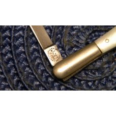 Hilger & Sons Celebrated Cutlery Pearl Tuxedo Knife c.1858-1890 Hilger & Sons Celebrated Cutlery Pearl Tuxedo Knife c.1858-1890