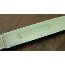 Edge Mark Solingen Germany #464 Stag Super Hollow Ground Fixed Blade Sheath Knife Edge Mark Solingen Germany #464 Stag Super Hollow Ground Fixed Blade Sheath Knife