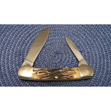 Remington USA Stag Canoe 2002 Wildlife Knife in Box Remington USA Stag Canoe 2002 Wildlife Knife in Box