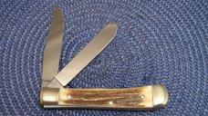 Boker Solingen Germany Tree Brand Stag Trapper Knife Norman Schwarzkopf Operation Desert Storm 1991
