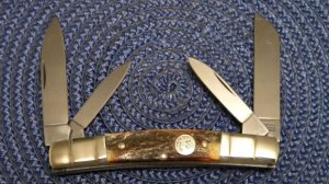 Boker Solingen Germany Tree Brand Stag Congress Knife