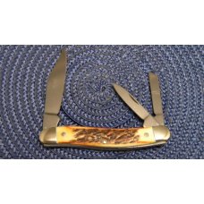 Boker Solingen Germany Tang Stamp Series 1848-2005 Stag Whittler Knife Boker Solingen Germany Tang Stamp Series 1848-2005 Stag Whittler Knife