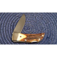 Boker Germany Stainless Tree Brand Stag Little Lockback Knife Boker Germany Stainless Tree Brand Stag Little Lockback Knife