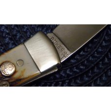 Boker Germany Stainless Tree Brand Stag Little Lockback Knife Boker Germany Stainless Tree Brand Stag Little Lockback Knife