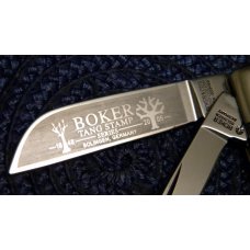 Boker Solingen Germany Tang Stamp Series 1848-2005 Bone Congress Knife
