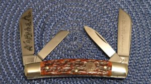 Boker Solingen Germany Bone Congress Knife LTD. 1987 200th Anniversary of our Constitution 