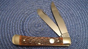 Boker Solingen Germany Tree Brand Bone Trapper Knife