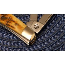 Case XX USA 2003 Pocket Worn Antique Bone 6468 SS Congress Knife in Box Case XX USA 2003 Pocket Worn Antique Bone 6468 SS Congress Knife in Box