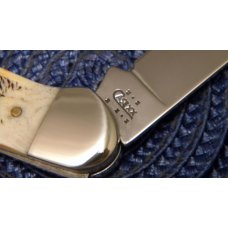 Case XX USA 2003 Bone Stag 6.52131 SS Canoe Knife in Box Case XX USA 2003 Bone Stag 6.52131 SS Canoe Knife in Box