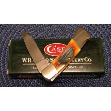 Case XX USA 2008 Autumn Bone 61225 L SS Lockback Knife in Box Case XX USA 2008 Autumn Bone 61225 L SS Lockback Knife in Box