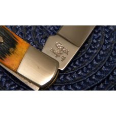 Case XX USA 2008 Autumn Bone 61225 L SS Lockback Knife in Box Case XX USA 2008 Autumn Bone 61225 L SS Lockback Knife in Box