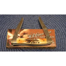 Case XX USA 2011 Bone Stag SS Mini Muskrat Knife in Box Case XX USA 2011 Bone Stag SS Mini Muskrat Knife in Box