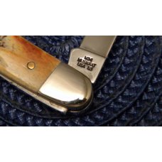 Case XX USA 2011 Bone Stag SS Mini Muskrat Knife in Box Case XX USA 2011 Bone Stag SS Mini Muskrat Knife in Box