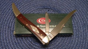 Case XX USA 2001 Rosewood 720095 SS Toothpick Knife in Box