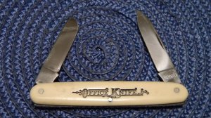 Boker Imitation Piano Key Ivory Office Pen Knife c.1950's