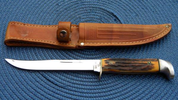 Case XX USA 1965-69 Stag 516 - 5 Fixed Blade Sheath Knife Case XX USA 1965-69 Stag 516 - 5 Fixed Blade Sheath Knife