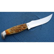 Case XX USA 1965-69 Stag 523 - 6 Fixed Blade Sheath Knife