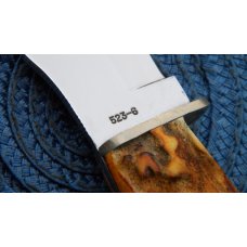 Case XX USA 1965-69 Stag 523 - 6 Fixed Blade Sheath Knife