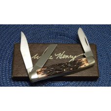 Schrade + USA 885UH Uncle Henry Staglon King Ranch Stockman Knife Schrade + USA 885UH Uncle Henry Staglon King Ranch Stockman Knife