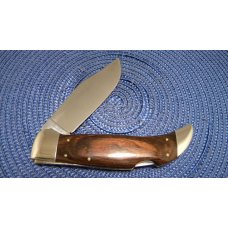 Case XX USA 9 Dot (1981) Wood P172L SSP Boss Lockback Clasp Knife in Box Case XX USA 9 Dot (1981) Wood P172L SSP Boss Lockback Clasp Knife in Box
