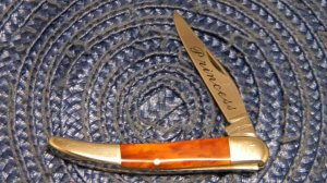 Parker Japan Celluloid Princess Miniature Toothpick Knife
