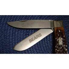 Craftsman USA (Camillus) Bone 95113 Sears 100th Anniversary 1886-1986 Jumbo Trapper Knife Craftsman USA (Camillus) Bone 95113 Sears 100th Anniversary 1886-1986 Jumbo Trapper Knife