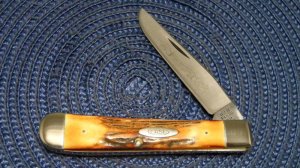 Case XX Stainless USA 1979 NKCA Club Knife 5154 SSP Stag Trapper