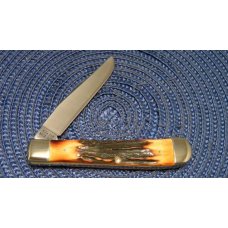 Case XX Stainless USA 1979 NKCA Club Knife 5154 SSP Stag Trapper Case XX Stainless USA 1979 NKCA Club Knife 5154 SSP Stag Trapper