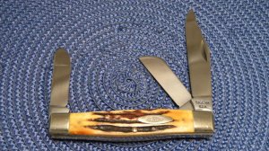 Case XX USA 1965-1969 Stag 5375 Stockman Knife