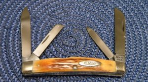 Case XX USA 1965-1969 Stag 54052 Congress Knife