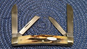 Case XX USA 1965-1969 (USA to 10 Dot Transition) Stag 54052 Congress Knife